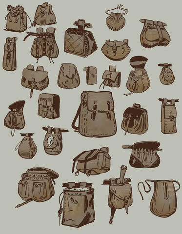 A collection of fantastic pouches and belt bags