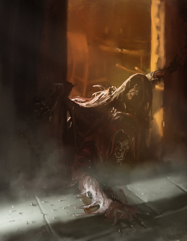 2-hour painting of an undead 2-hour painting of an undead